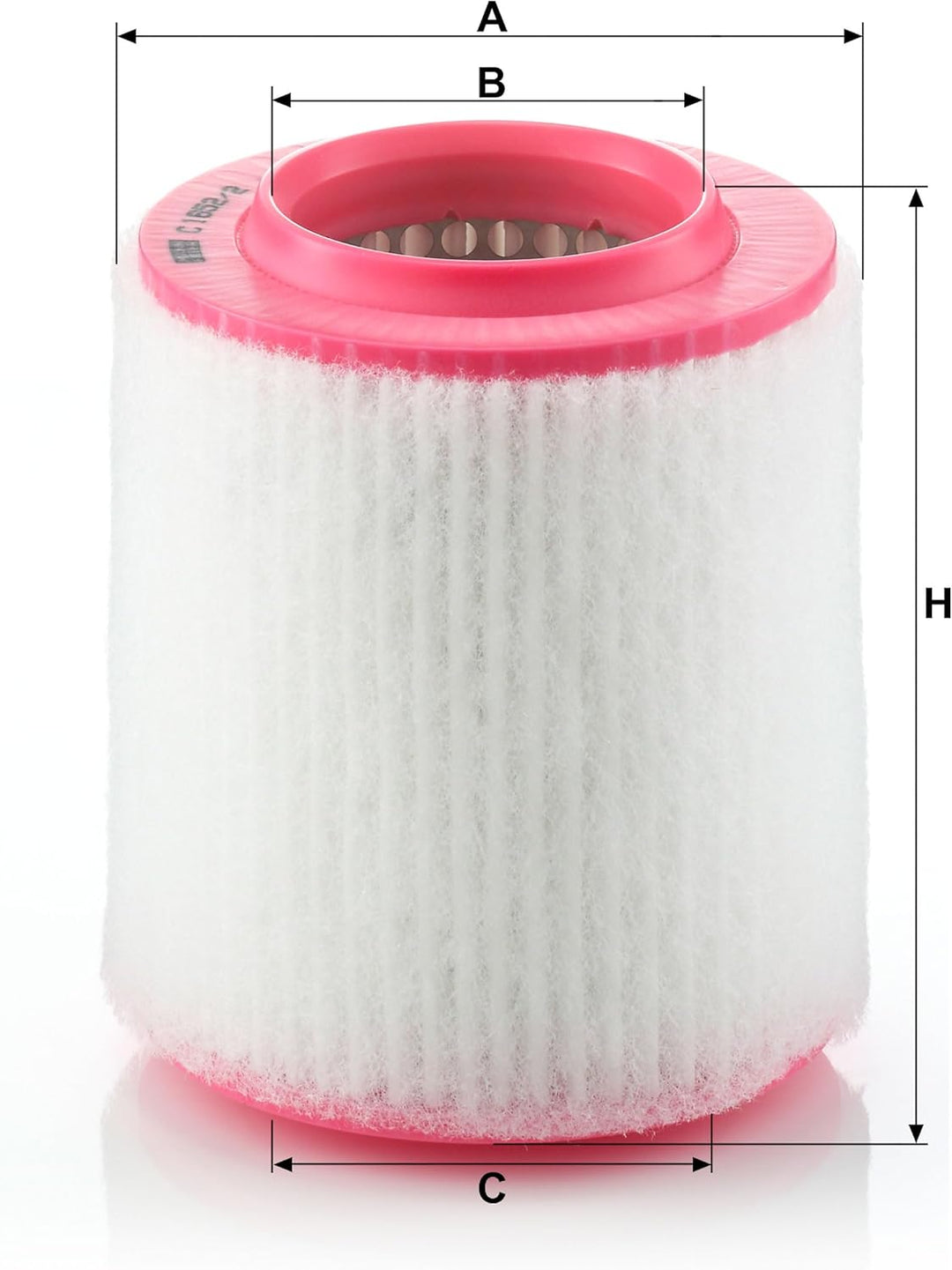 MANN-FILTER C 1652/2 Luftfilter – Für PKW