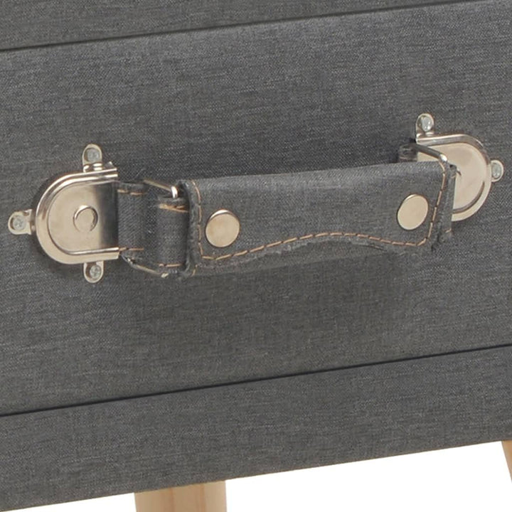 vidaXL 2X Nachttisch mit 1 Schublade Nachtschrank Nachtkonsole Nachtkommode Schlafzimmer Kommode Sch