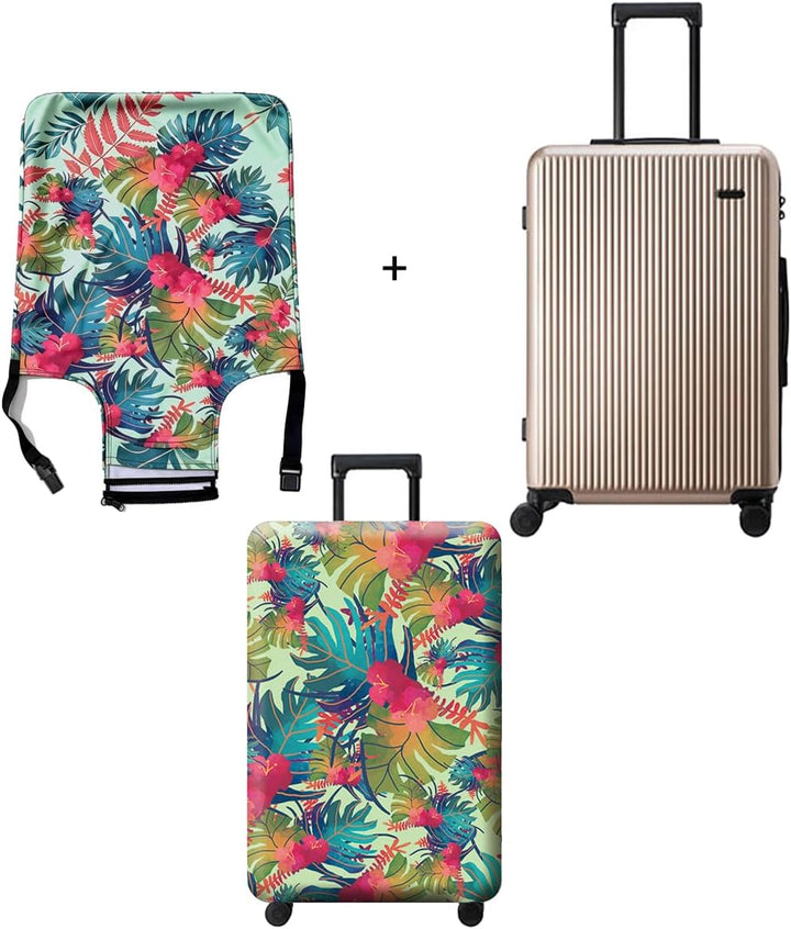 Reise Gepäck Abdeckung, Koffer Protector Tasche passt 19-20 Zoll Gepäck Colorfulmaple Multicolor S: