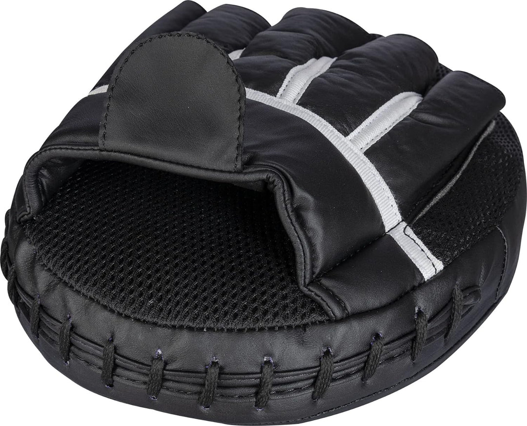 Handpratzen „Basic“ - gerade, schwarz, Focus Mitts, Schlagpolster