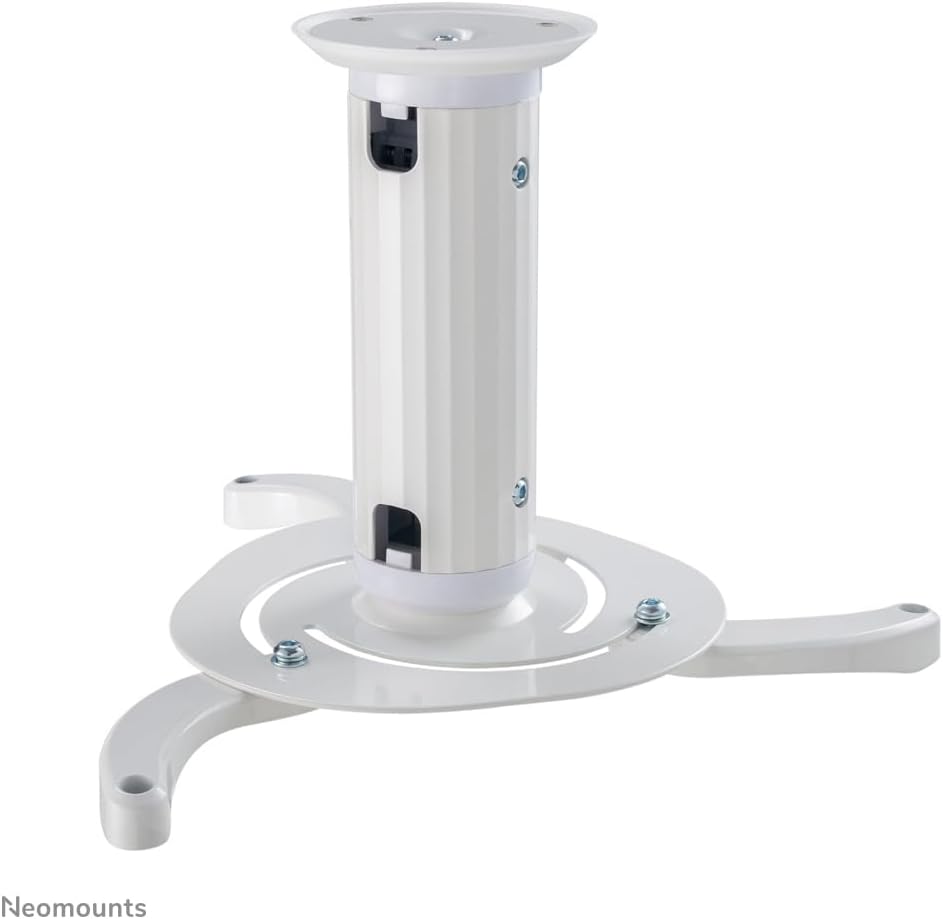 NewStar BEAMER-C80WHITE Projector Ceiling Mount (Height 8 bis 15 cm) Weiss Height: 8-15cm, Weiss Hei