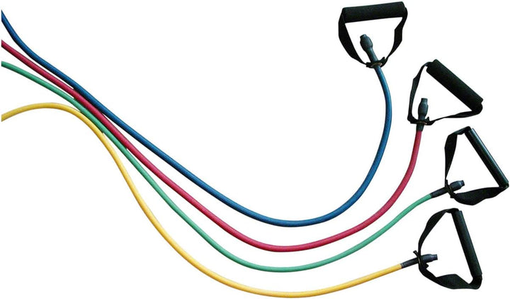 Sport-Tec Fitness Tube, 10er Set stark - rot, stark - rot