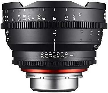 XEEN Cinema 14mm T3,1 PL Vollformat Objektiv MF Cine Video Lens für hohe Auflösungen mit Follow Focu