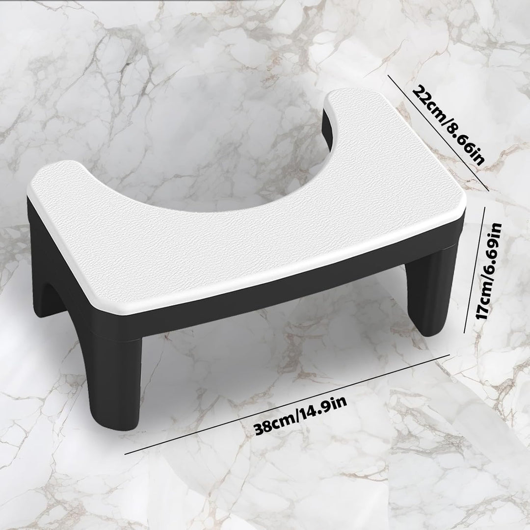 Toilettenhocker, Multifunktionale Klohocker Ragbare für Zuhause Praktisch und Kompakt, Stabil,Ermögl