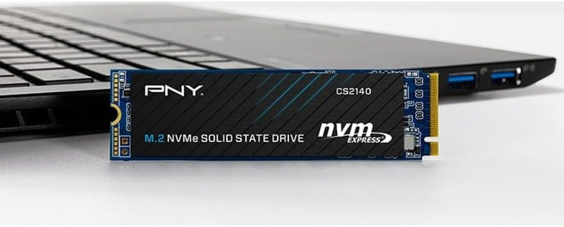 PNY CS2140 500GB M.2 NVMe Gen4 x4 Internal Solid State Drive (SSD), up to 3600MB/s - M280CS2140-500-