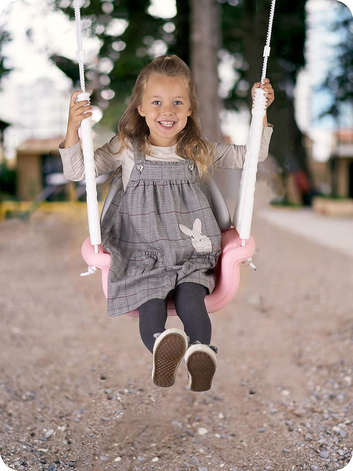 Ricokids, Eimer-Schaukelsitz 3in1, für Kinder von 6 Monaten bis 7 Jahren, modular, rutschfest, ergon