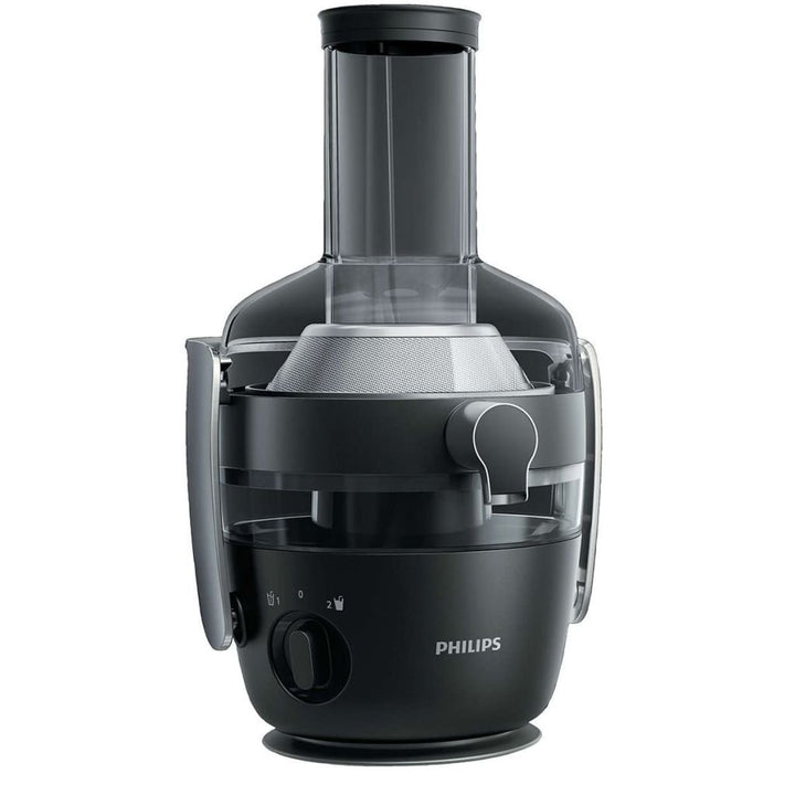 Philips HR1919/70 Entsafter, FiberBoost, QuickClean Technologie, Vorspülfunktion, 1000 W, schwarz oh