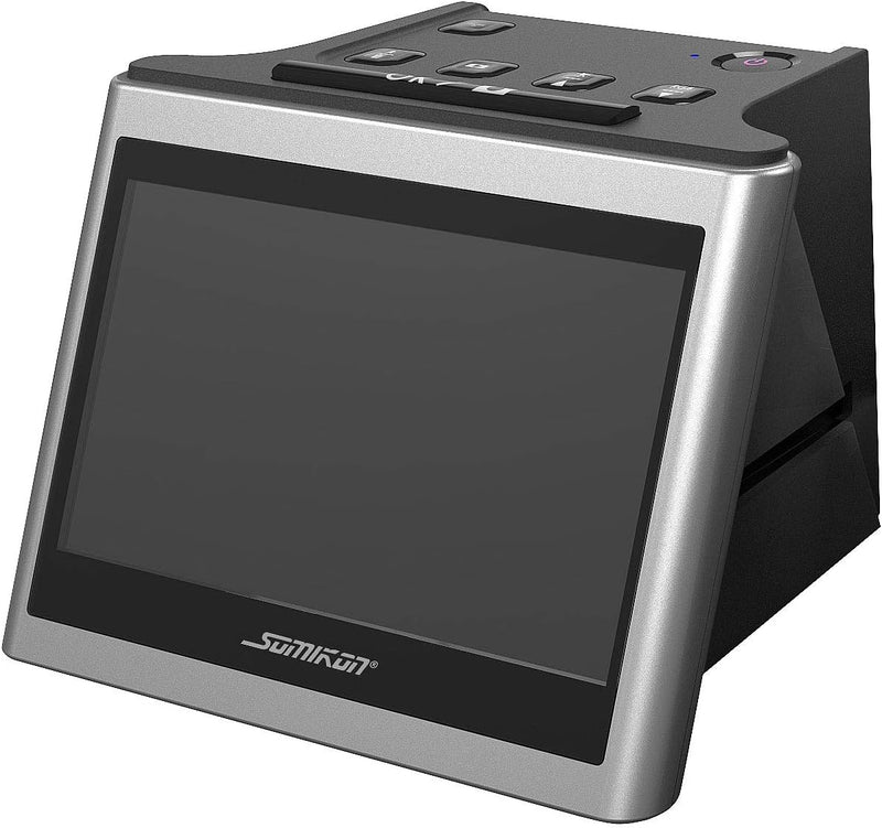 Somikon Diascanner: Stand-Alone-Dia- & Negativscanner, 5"/12,5 cm IPS-Display, 22 MP, HDMI (Dias dig