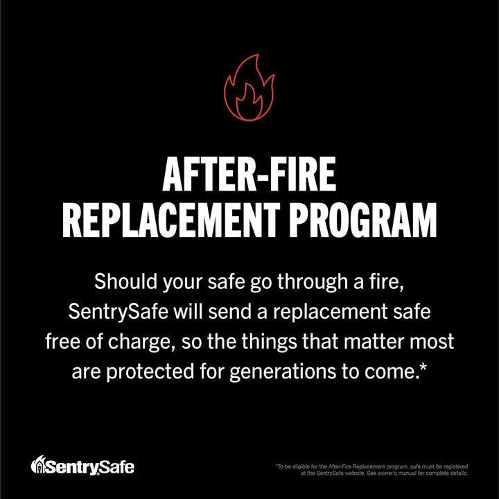 Sentry Safe 1160 1160 cm Feuerfester Schlosskasten, Schwarz, 0.25 cu. ft, Schwarz