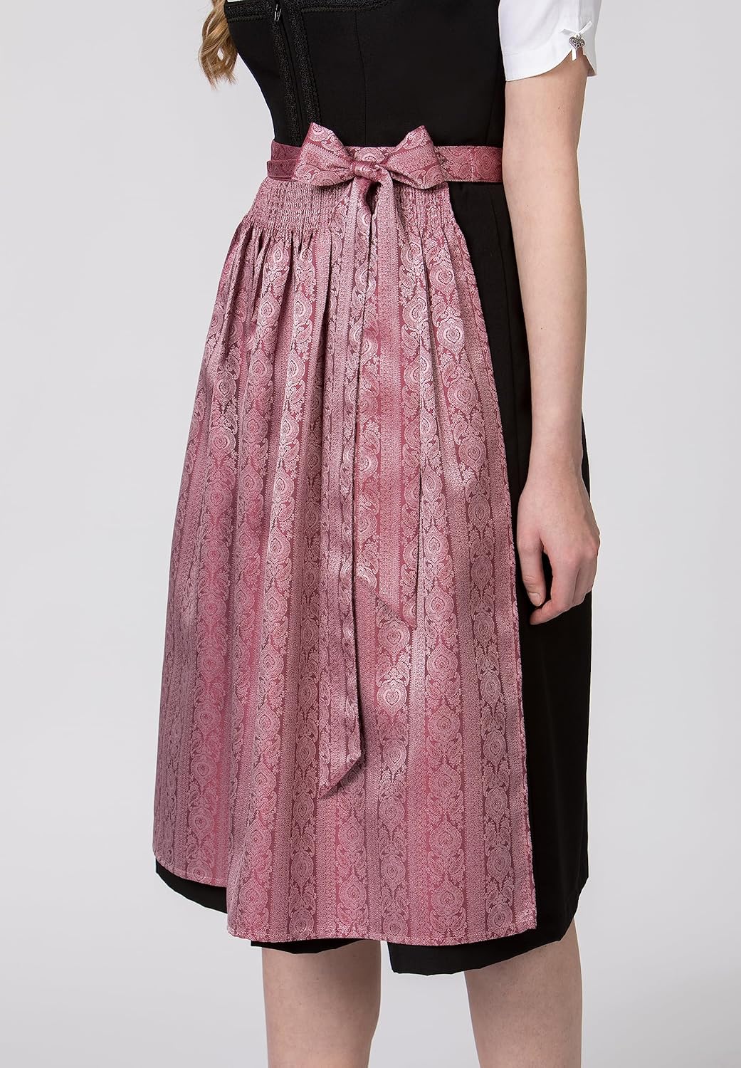 Stockerpoint Damen Schürze Corinna Dirndlschürze, Rose, Regular