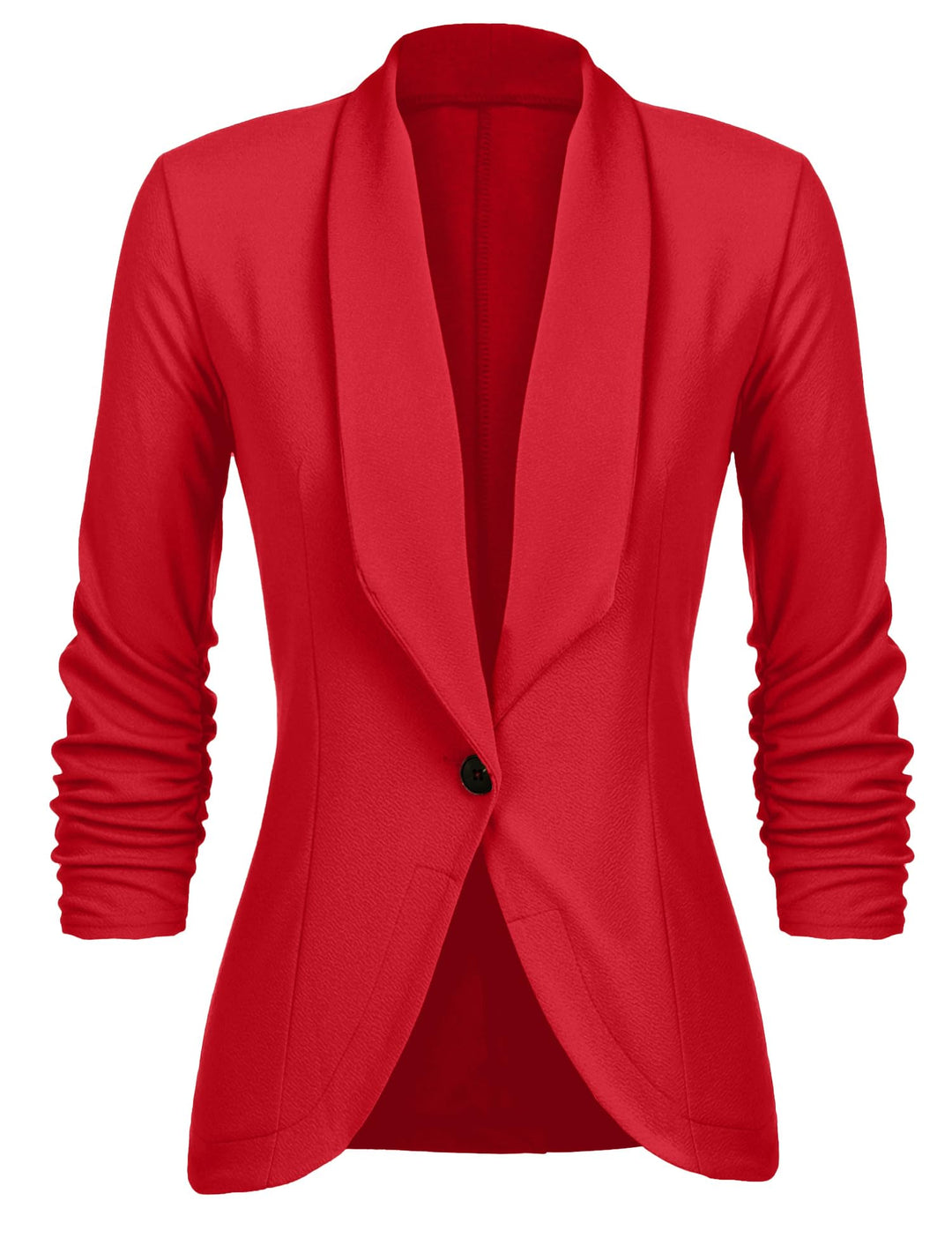 UNibelle Blazer Damen Sportlich Elegant Longblazer 3/4 Arm Sommer Leicht Business Büro Blazer Jacke