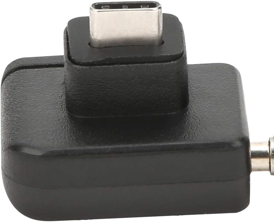 EBTOOLS Mikrofon, Metall Leichter Kondensator Aufnahmemikrofon Audio Adapter für OSMO Action Sportka