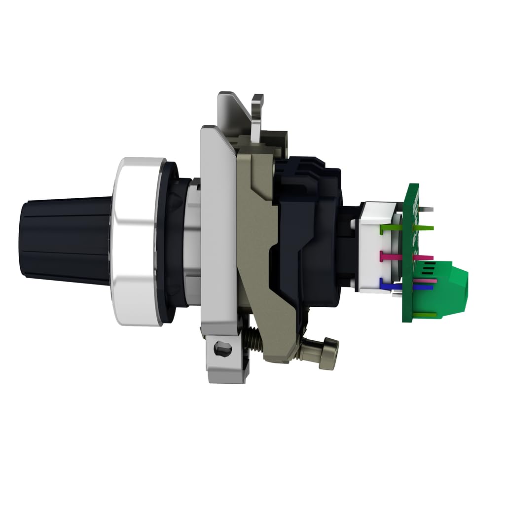Schneider Electric | XB4BD912R10K - Potentiometer Metall Komplettgerät mit integr. Widerstand 10KOhm