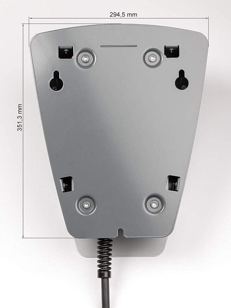 Wetterbeständige 11-kW-Wallbox für Elektro- und Hybridfahrzeuge mit integriertem Lastmanagement – He
