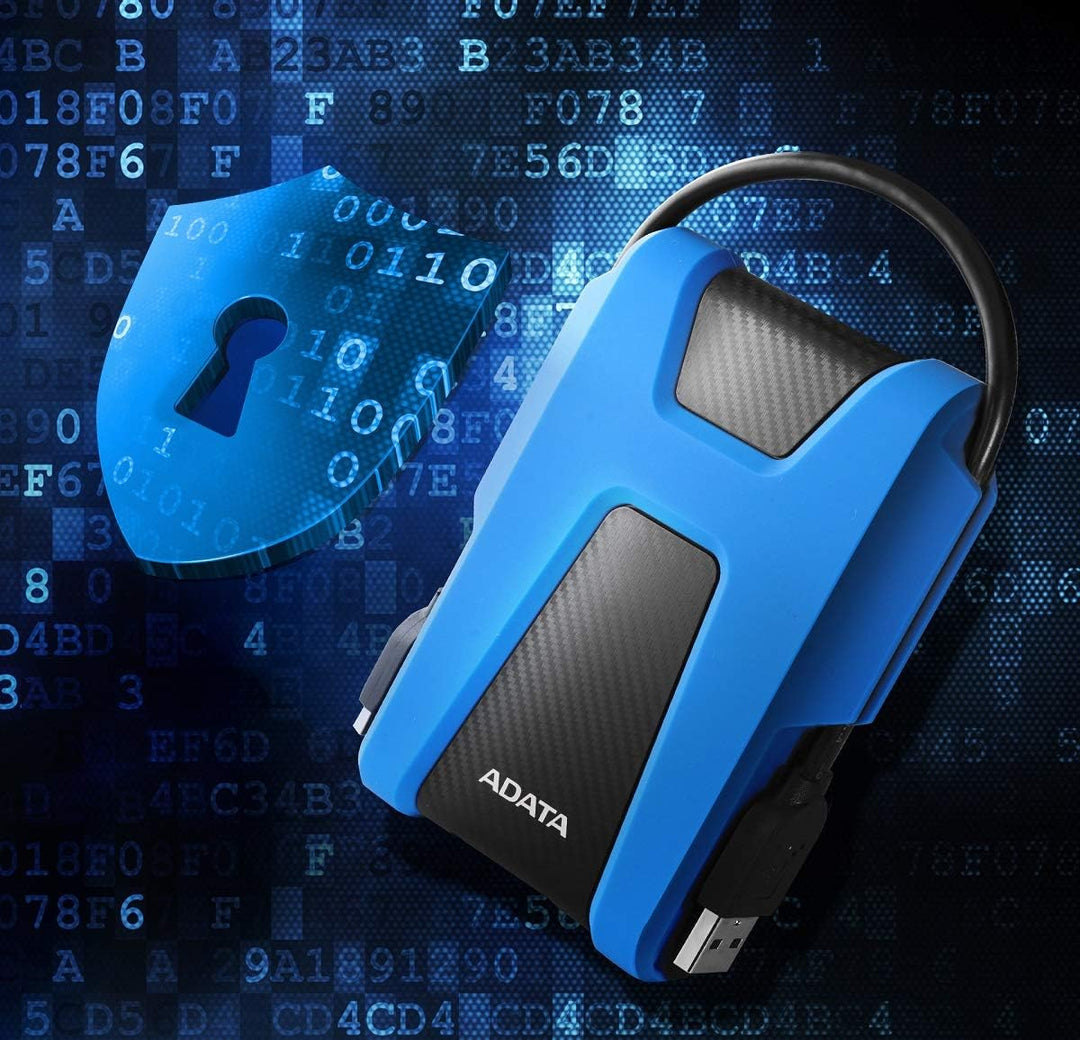 ADATA HD680-1 TB, Externe Festplatte mit USB 3.2 Gen.1, blau Blau 1TB, Blau 1TB