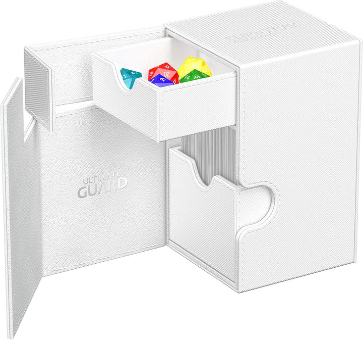 Ultimate Guard Flip`n`Tray 100+ XenoSkin Monocolor Weiss, Weiss