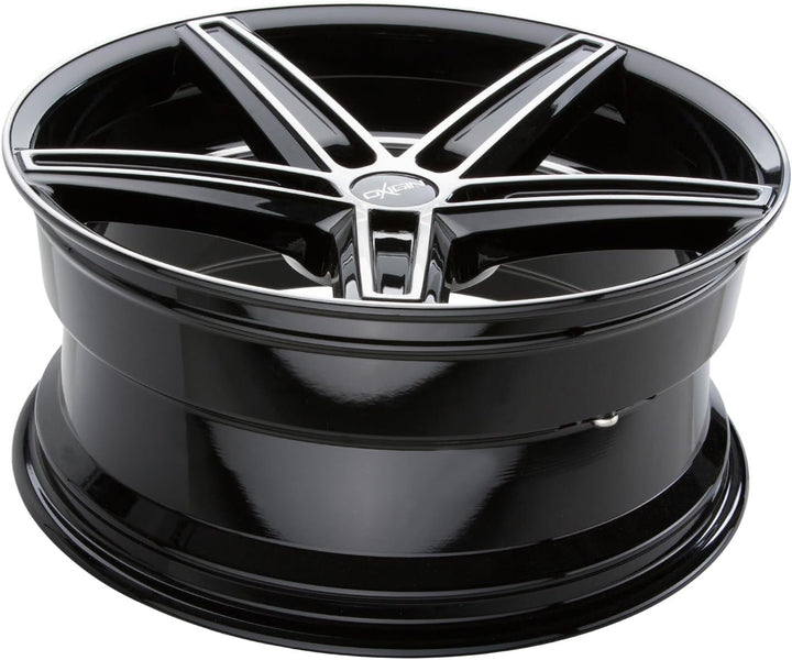OXIGIN 18 Concave black full polish 8,5x19 ET35 5.00x112.00 Hub Bore 66.60 mm - Alu felgen
