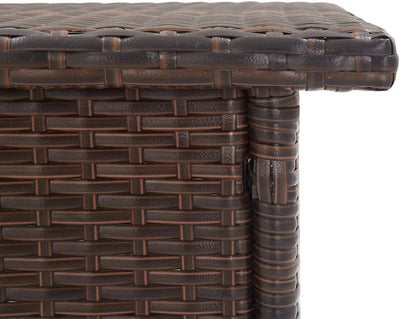 FIRBNUS 50x50x47 cm Beistelltisch Couchtisch Balkontisch Dining Table Kaffeetisch Witterungsbeständi
