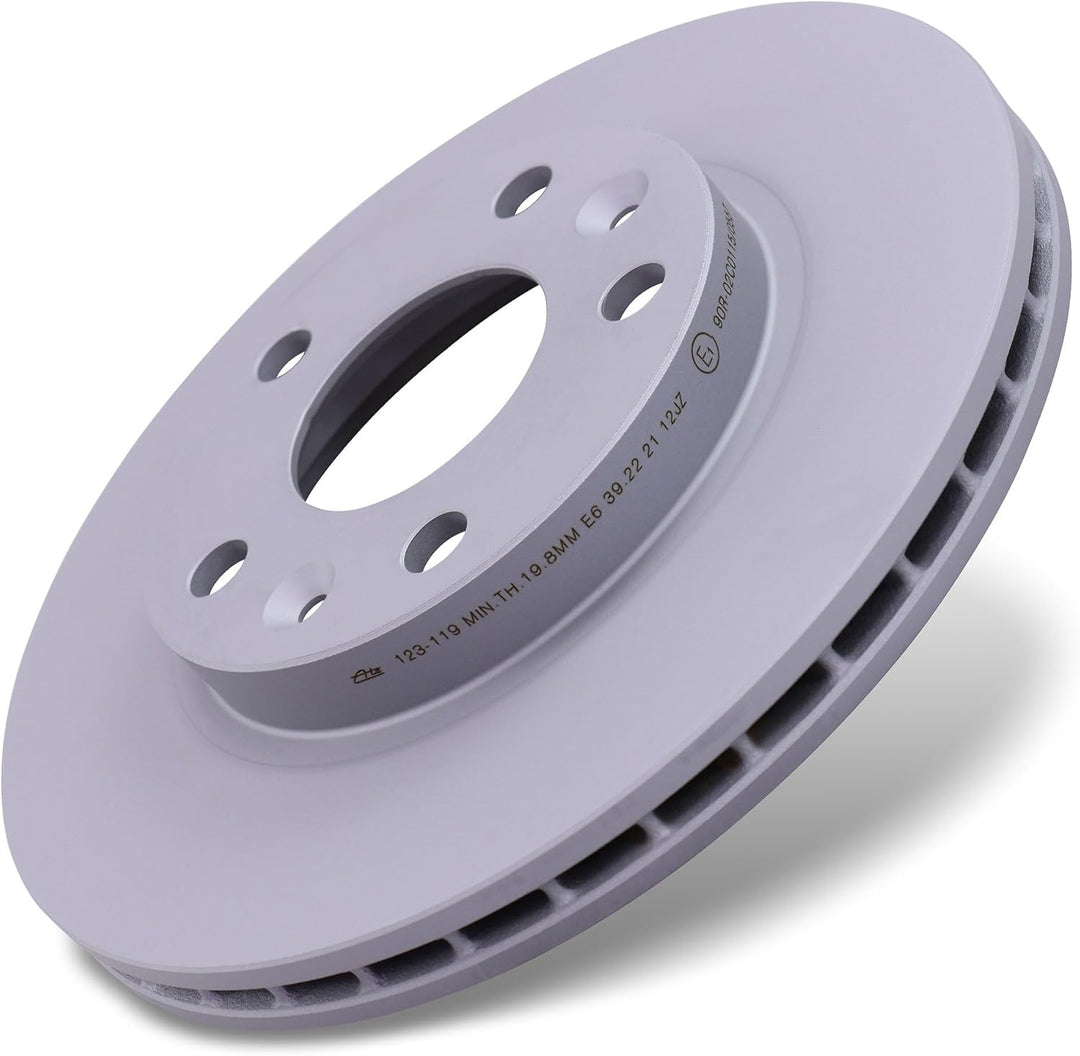 ATE Bremsenset Vorderachse inkl. Bremsscheiben vorne Ø 269 mm belüftet und Bremsbeläge vorne Kompati