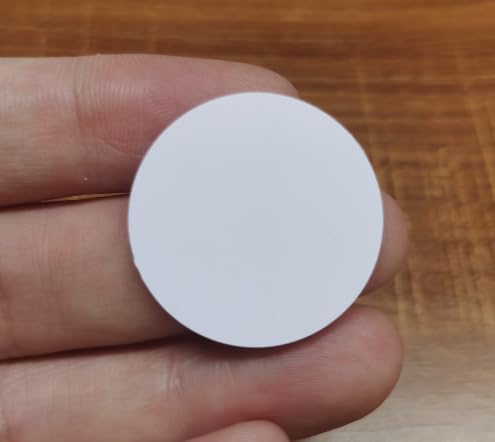 100 Stück NFC 215 Karten, NTAG215 Karten Runde NFC Tags Wiederbeschreibbare NFC 215 Kartenanhänger K