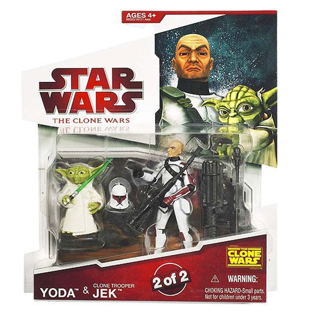 Star Wars Clone Wars - Yoda & Clone Trooper JEK
