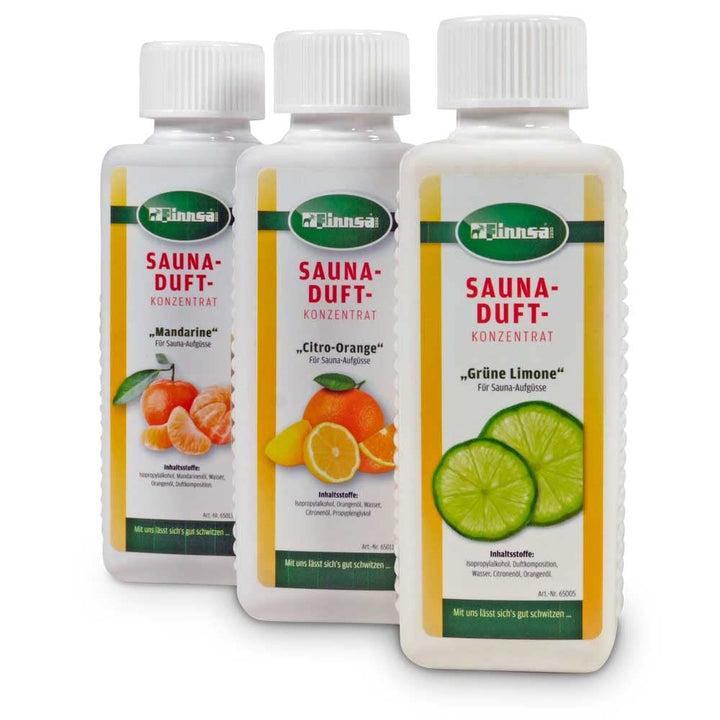 Finnsa Fruchtige Entspannung - Grüne Limone + Citro Orange - Mandarine (3 x 250