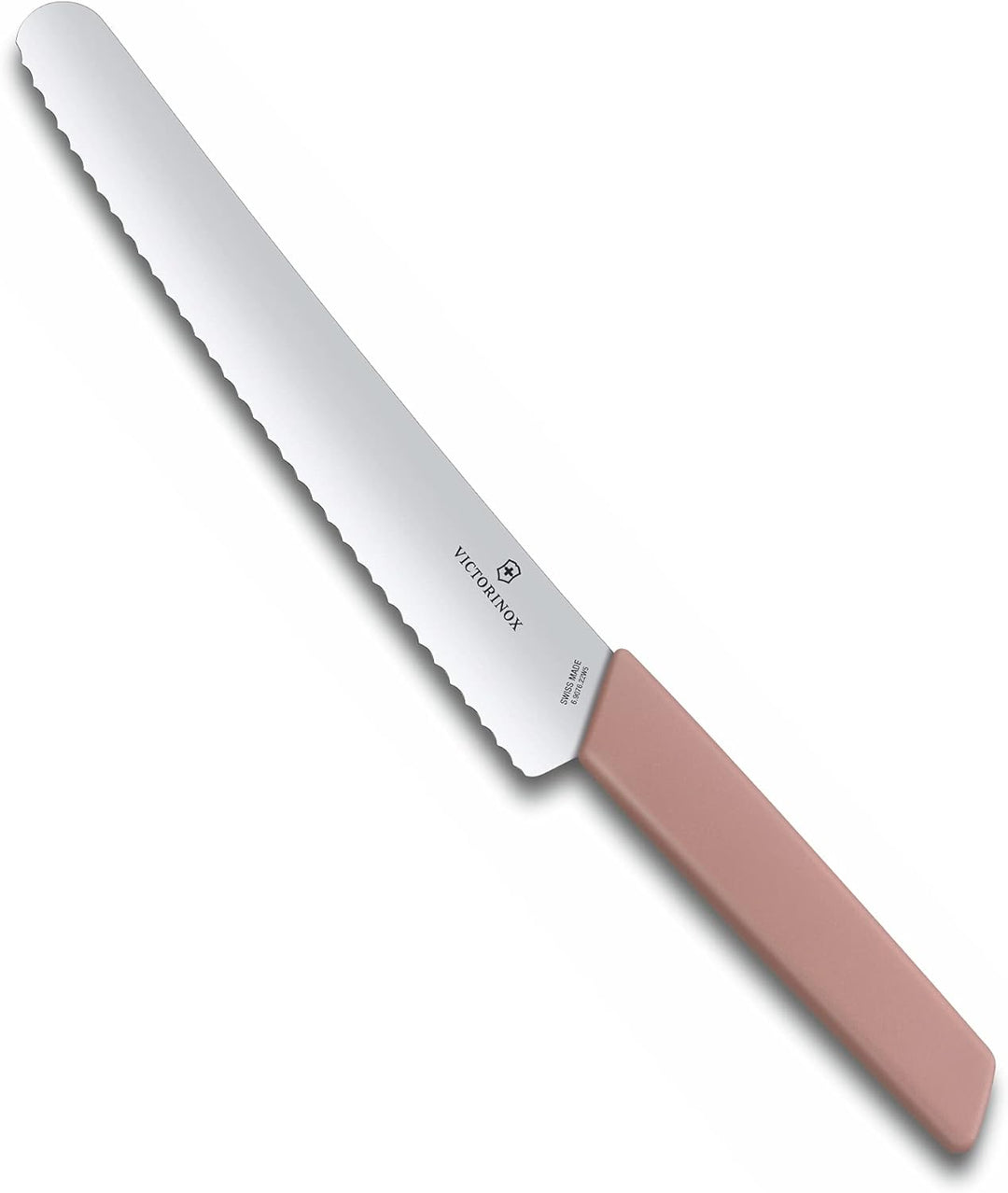 Victorinox, Swiss Modern, Profi Brot- und Konditormesser, Extra Scharfe Klinge, Wellenschliff, 22 cm