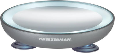 Tweezerman Led 15x Mini-Spiegel Ø 9 cm, Ø 9 cm