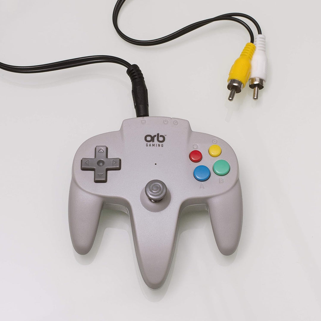 Orb - Retro Arcade Game Controler – inkl. 200 x 8Bit Spiele - Anschluss an TV