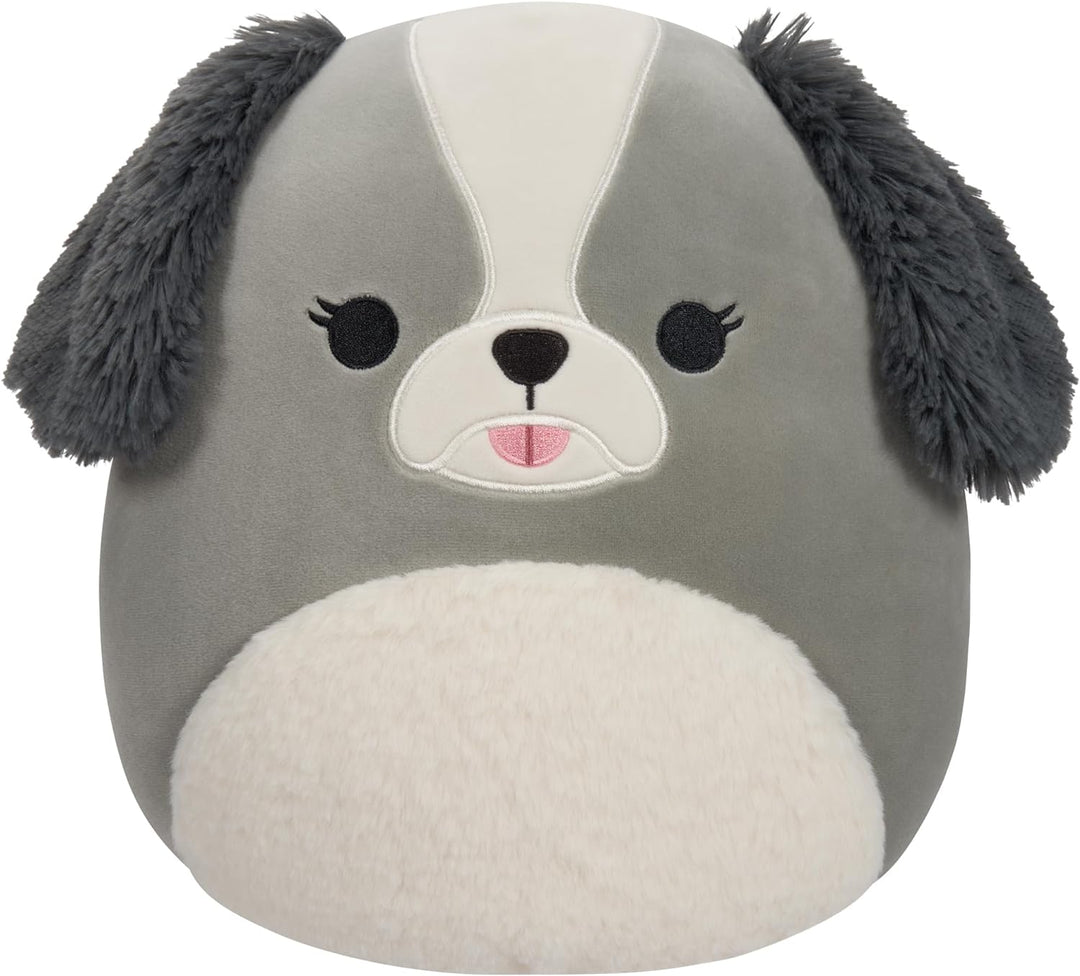 Squishmallows SQCR04578 - Malu der Shih Tzu 30 cm, offizielles Kelly Toys Plüsch, superweiches Kusch