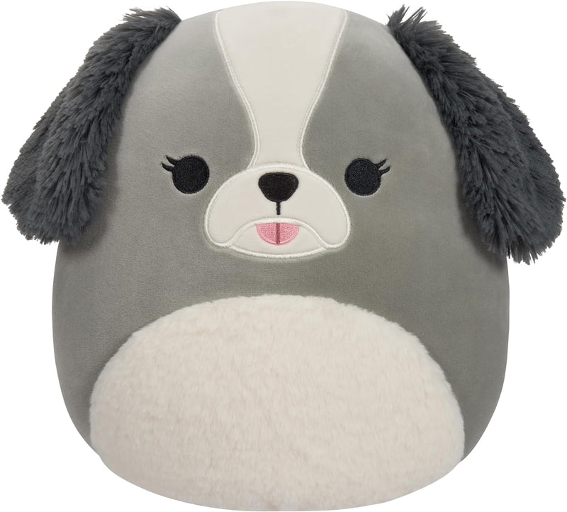 Squishmallows SQCR04578 - Malu der Shih Tzu 30 cm, offizielles Kelly Toys Plüsch, superweiches Kusch