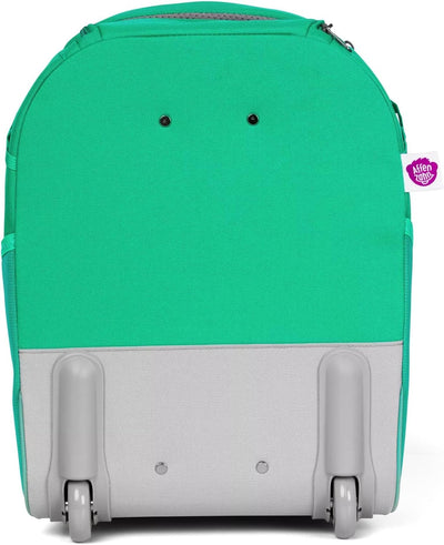 Affenzahn Kinderkoffer in Handgepäckgrösse als Trolley Frosch - Grün