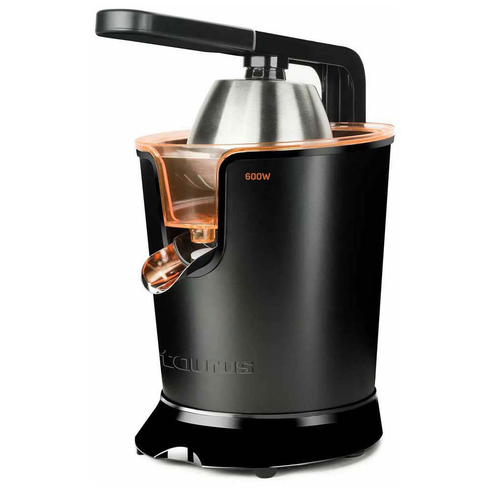 Taurus Easy Press 600 - Entsafter mit elektrischem Hebel. 600W. AC Motor. 2 Zapfen für alle Zitrusfr