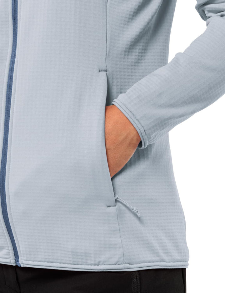 Jack Wolfskin Damen Kolbenberg Fz W Fleece-Jacke S Soft Blue, S Soft Blue