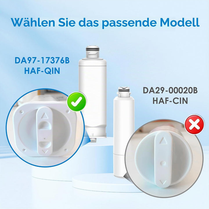 Waterdrop DA97-17376B NSF Zertifiziert Kühlschrank Wasserfilter, Ersatz für Samsung® HAF-QIN/EXP, DA