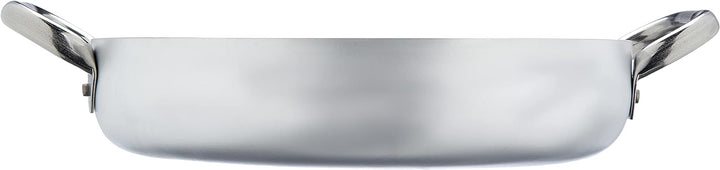 Pentole Agnelli ALMR111028 Strahlungspfanne, professionelles Aluminium 5 mm, 28 cm, 28 cm
