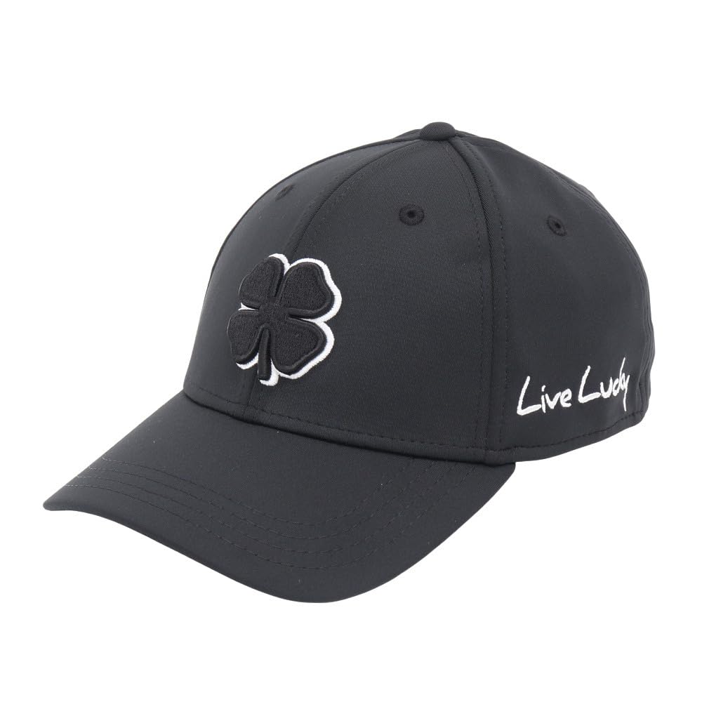 Schwarz Clover Herren Premium Fitted # 2 Gap – Schwarz mit Schwarz Clover Schwarz S-M, Schwarz S-M