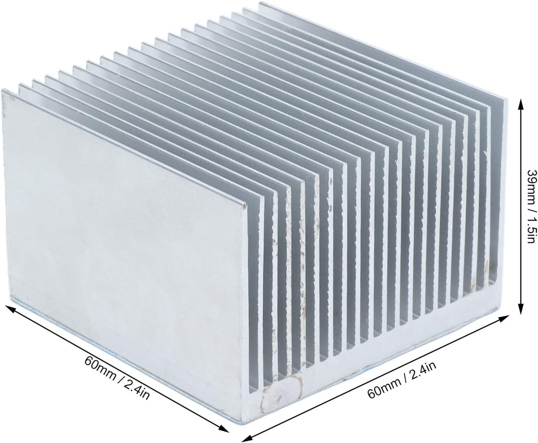 4 Stück Kühlkörper, Heatsink Aluminium Kühlkörper Kühler Fin Kühlkörper Kühlrippen für High Power LE