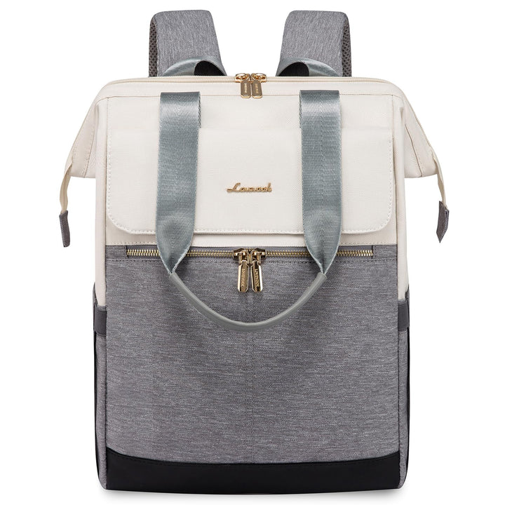 LOVEVOOK Rucksack Damen klein, Taagesrucksäcke Handtasche 2 in 1, Laptop Schulrucksack Wasserdicht,
