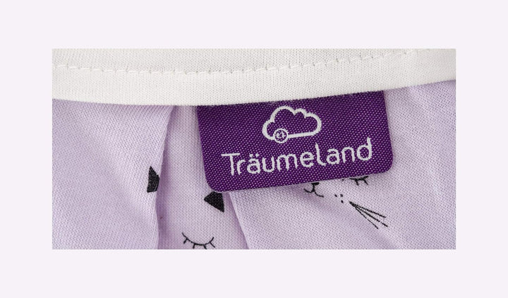 Träumeland S0102455 Schlafsack SET LIEBMICH Schmusekatze 3 teilig 68/74, mehrfarbig
