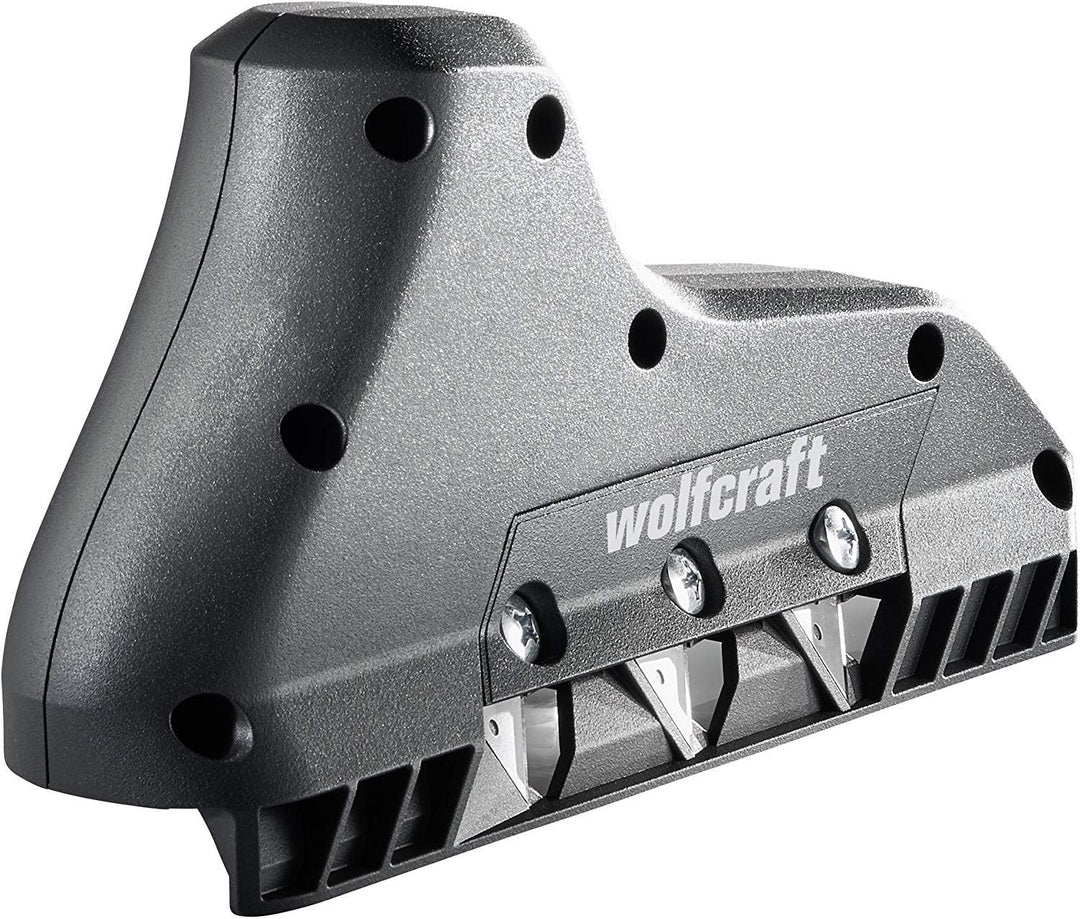 wolfcraft Hand-Stichsäge I 4033000 I Für Ausschnitte in Gipskarton & 3-fach Kantenhobel 4009000 – Tr