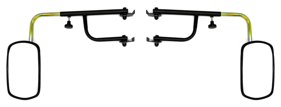 2x Aussenspiegel Traktor Trecker 255x150 ø14-23 mit Spiegelarm SET
