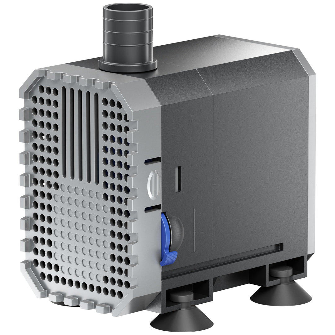 SunSun CHJ-600 ECO Aquarium Pumpe 600 l/h 8 W Aquariumpumpe mit regulierbarem Durchfluss für kleines