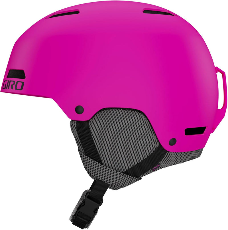 Giro Kinder Crüe Skihelm/Schneehelm M matte bright pink, M matte bright pink