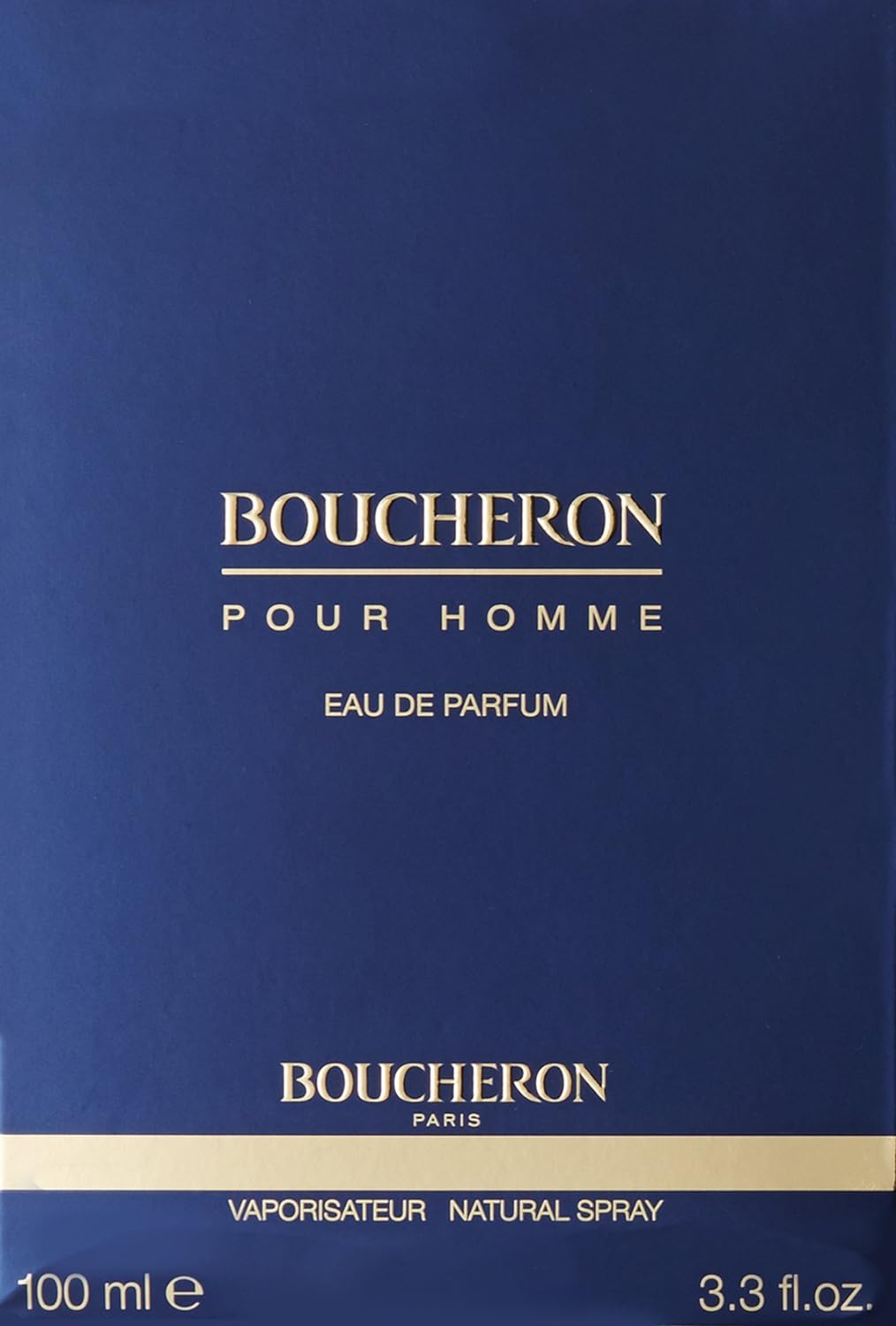 Boucheron pour homme / men, Eau de Parfum, Vaporisateur / Spray 100 ml, 1er Pack (1 x 100 ml)