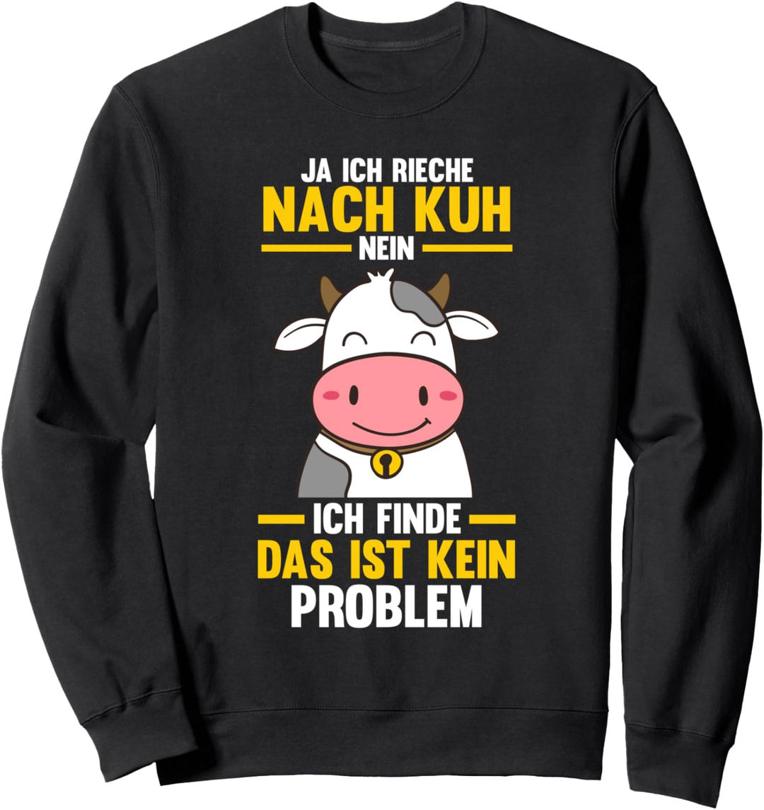 Kühe Landwirt Bauer Bauernhof Kuh Sweatshirt