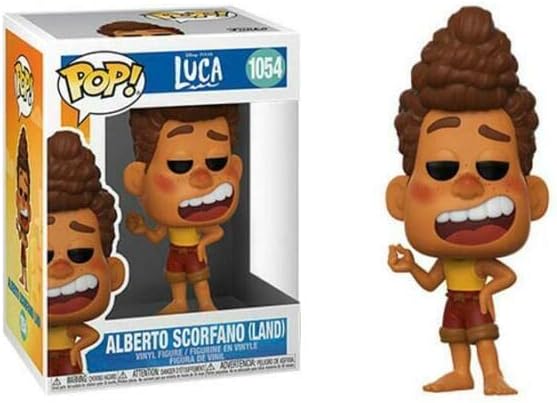 Funko Pop! Disney: Luca – Alberto - (Land) - Vinyl-Sammelfigur - Geschenkidee - Offizielle Handelswa