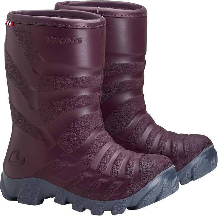 Viking Unisex Kinder Ultra Warm Schneestiefel 22 EU Grape Grey, 22 EU Grape Grey