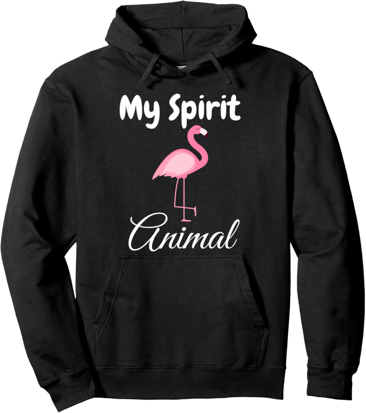 Flamingo Geschenk Mein Geist Tier Lustige Flamingos Pullover Hoodie