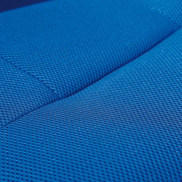 Verstellbarer Bürostuhl mit Rollen aus Kunstleder und Polyester